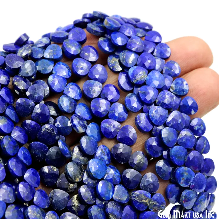 Lapis Heart Beads 7 Inch Gemstone Strands Drilled Strung Briolette Beads Heart Shape 7mm GemmartUSA Necklaces Lapis Heart Beads 7 Inch Gemstone Strands Drilled Strung Briolette Beads Heart Shape 7mm GemmartUSA Necklaces
