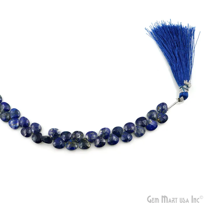 Lapis Heart Beads 7 Inch Gemstone Strands Drilled Strung Briolette Beads Heart Shape 7mm GemmartUSA Necklaces Lapis Heart Beads 7 Inch Gemstone Strands Drilled Strung Briolette Beads Heart Shape 7mm GemmartUSA Necklaces
