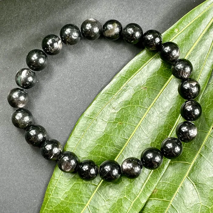 Lily Rose Jewelry Hypersthene Velvet Cocoon of Protection Premium Collection 8mm Stretch Bracelet Bracelets