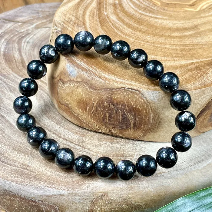 Lily Rose Jewelry Hypersthene Velvet Cocoon of Protection Premium Collection 8mm Stretch Bracelet Bracelets