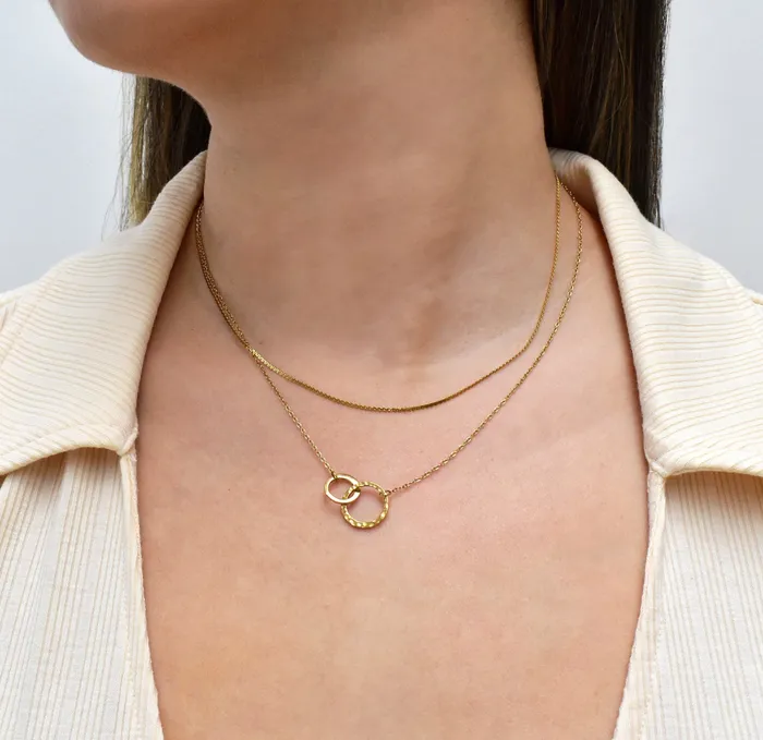 Mai Dsire ANTONIA UNITY CIRCLE LINK NECKLACE Necklaces