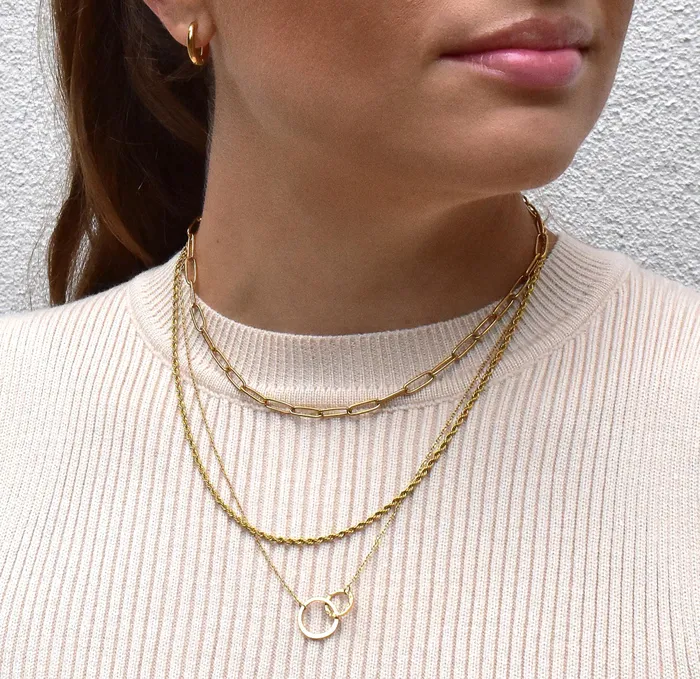 Mai Dsire ANTONIA UNITY CIRCLE LINK NECKLACE Necklaces