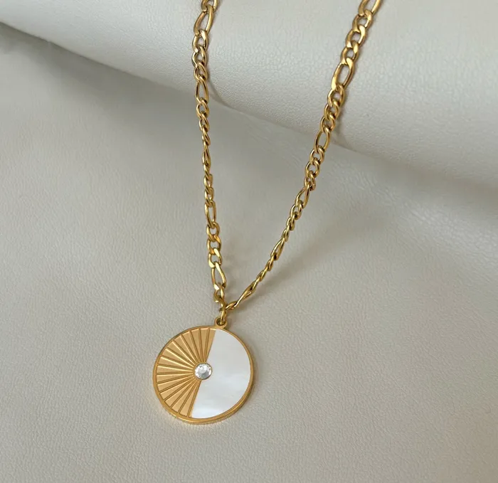 Mai Dsire Necklaces GOLD MOON SUN PENDANT NECKLACE SAMPLE