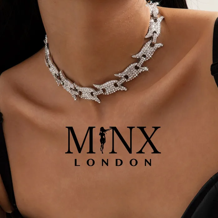 Minx London Womens Necklace Womens Iced Out Chain Iced Out Necklace Womens Cuban Chain Womens Wedding Necklace Womens Necklace Diamond Bridal Necklaces Minx London Womens Necklace Womens Iced Out Chain Iced Out Necklace Womens Cuban Chain Womens Wedding Necklace Womens Necklace Diamond Bridal Necklaces