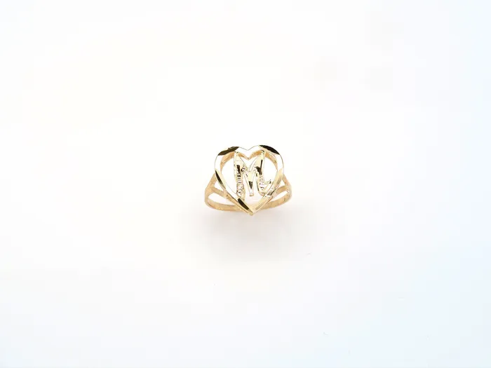 My Jewelry Plaza 10K Gold Heart Initial Ring AZ Alphabet Ring Real Gold Letter Ring Yellow Gold Statement Ring with Any Letter Rings My Jewelry Plaza 10K Gold Heart Initial Ring AZ Alphabet Ring Real Gold Letter Ring Yellow Gold Statement Ring with Any Letter Rings