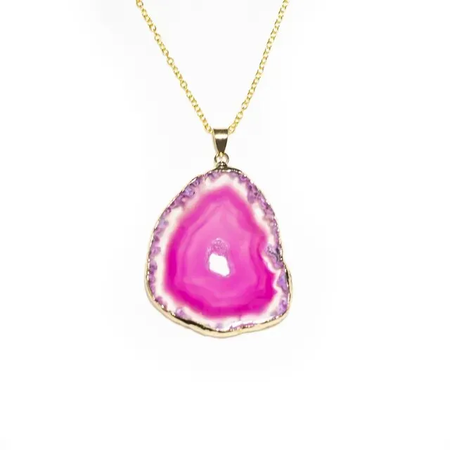 My Zen Temple Necklaces Irregular Agate Necklace