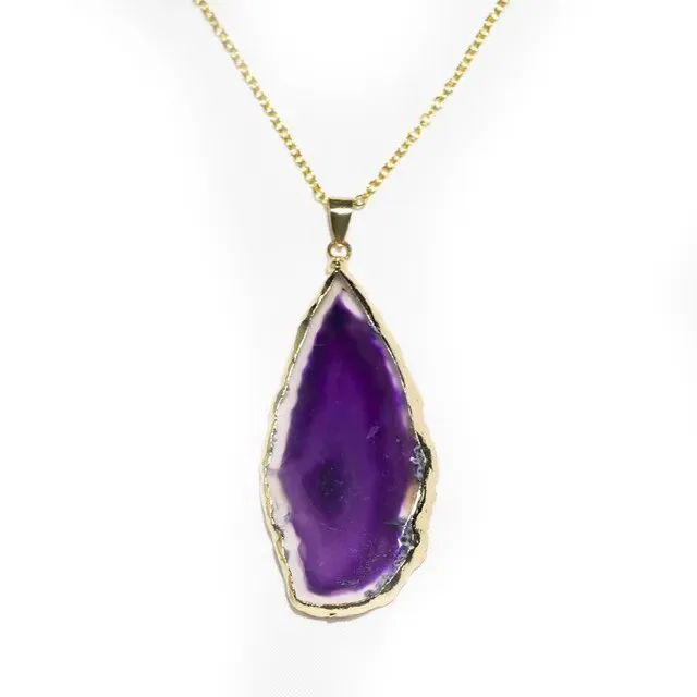 My Zen Temple Necklaces Irregular Agate Necklace