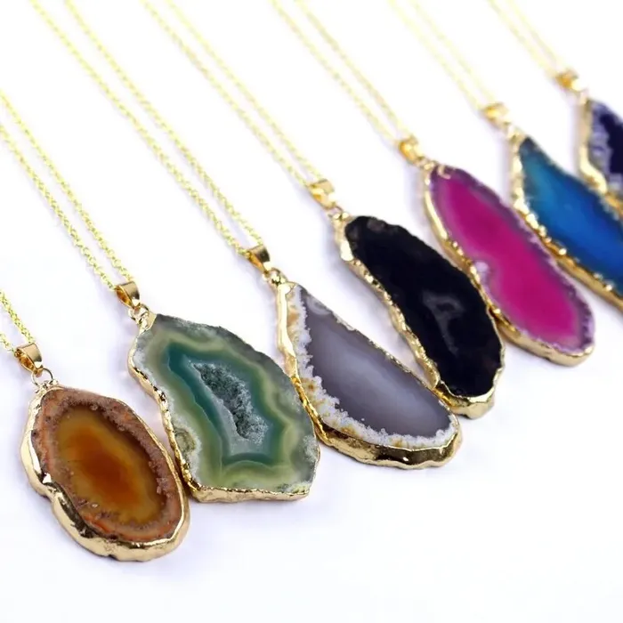 My Zen Temple Necklaces Irregular Agate Necklace