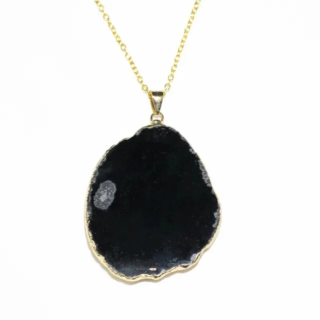 My Zen Temple Necklaces Irregular Agate Necklace