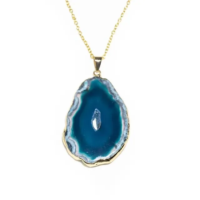 My Zen Temple Necklaces Irregular Agate Necklace