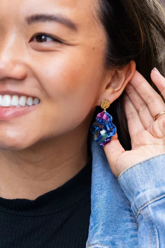 Natalia Earrings Twilight Spiffy Splendid Earrings Natalia Earrings Twilight Spiffy Splendid Earrings