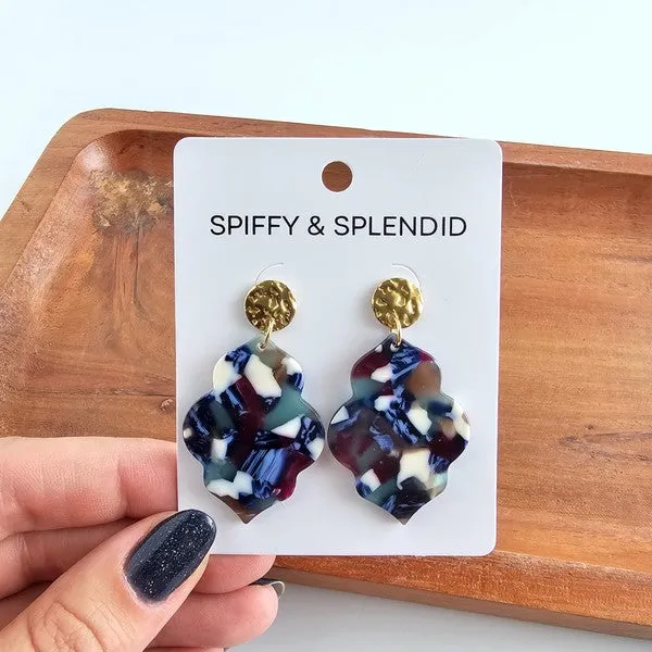 Natalia Earrings Twilight Spiffy Splendid Earrings Natalia Earrings Twilight Spiffy Splendid Earrings