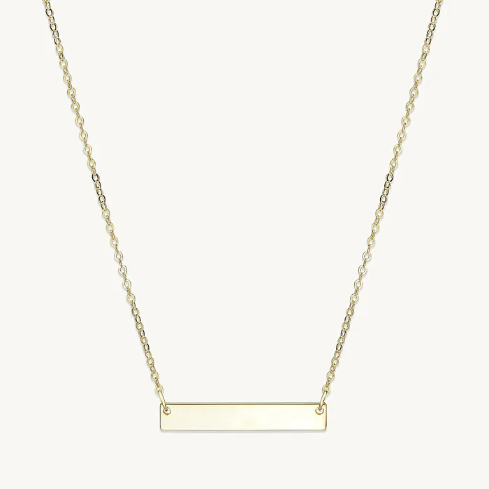 Necklaces Camile Stone Bar Layering Chain Necklace