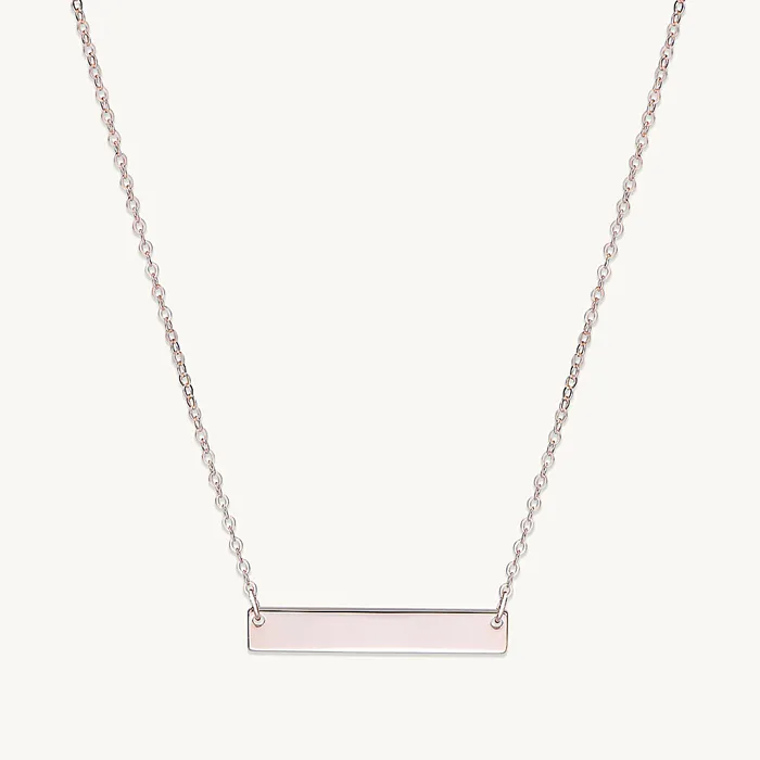 Necklaces Camile Stone Bar Layering Chain Necklace