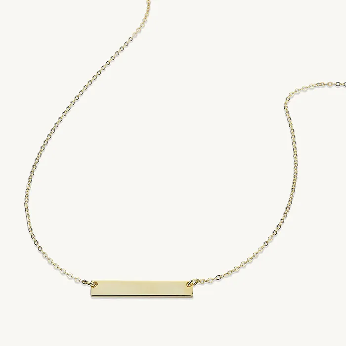 Necklaces Camile Stone Bar Layering Chain Necklace