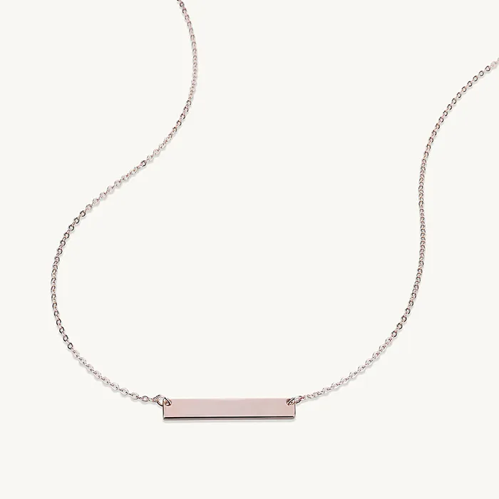 Necklaces Camile Stone Bar Layering Chain Necklace
