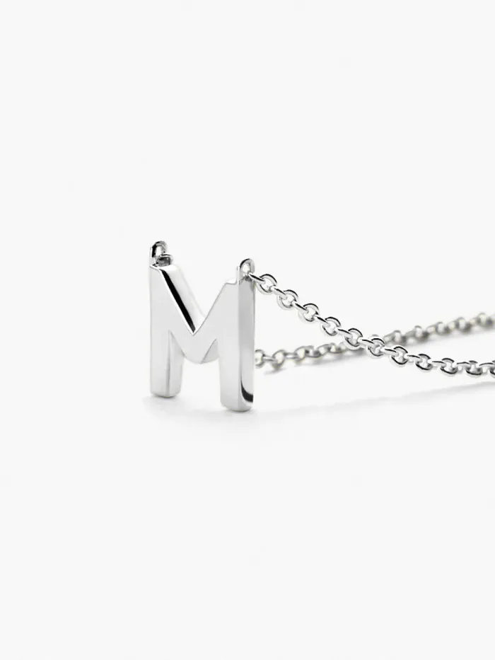 Necklaces LETTERINITIAL NECKLACE Grace PK