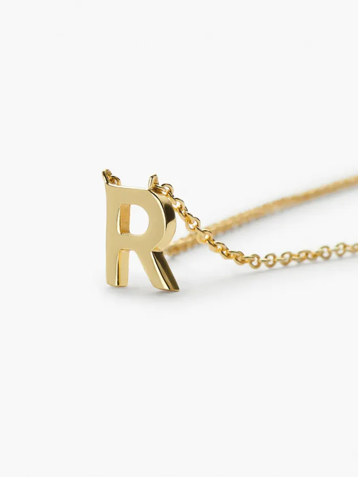 Necklaces LETTERINITIAL NECKLACE Grace PK