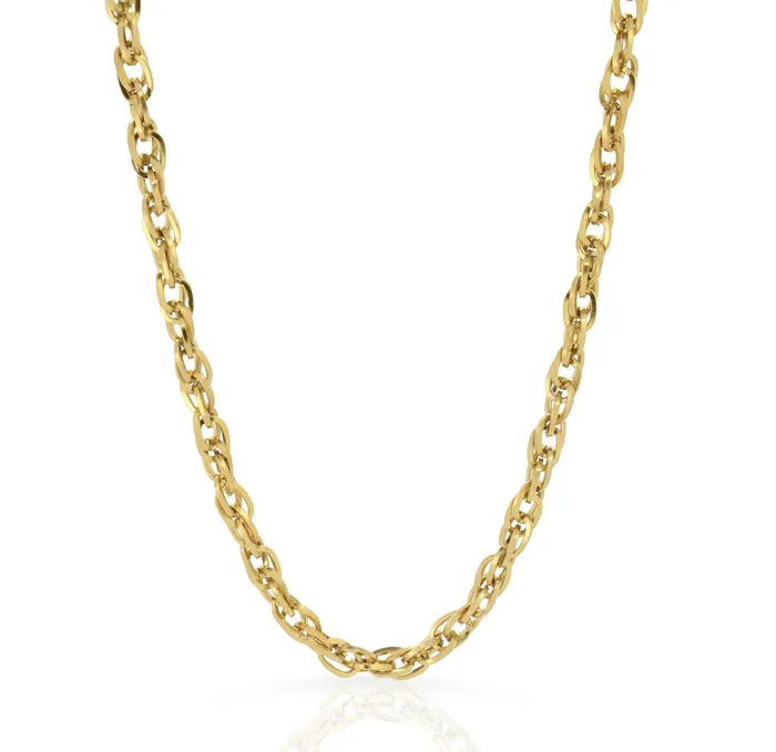 Necklaces Mai Dsire GEMMA GOLD ROPE CHAIN NECKLACE SAMPLE