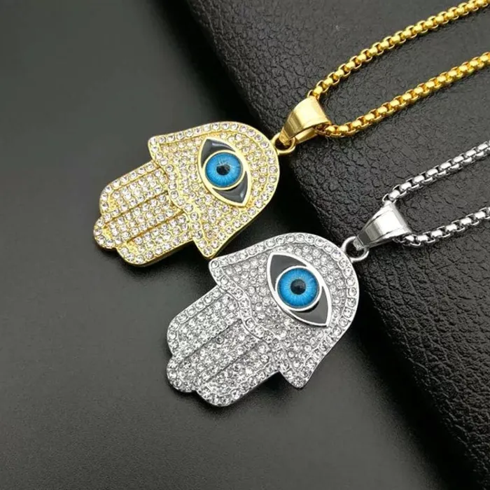 Necklaces Minx London Hamsa Pendant Hamsa Pendant Gold Hamsa Necklace Diamond Hamsa Pendant Evil Eye Pendant Turkish Eye Pendant Evil Eye Necklace