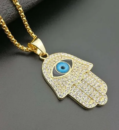 Necklaces Minx London Hamsa Pendant Hamsa Pendant Gold Hamsa Necklace Diamond Hamsa Pendant Evil Eye Pendant Turkish Eye Pendant Evil Eye Necklace