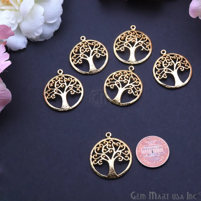 Necklaces Tree of Life Finding 27x24mm Charm Connector Pick Your Metal GemmartUSA Necklaces Tree of Life Finding 27x24mm Charm Connector Pick Your Metal GemmartUSA
