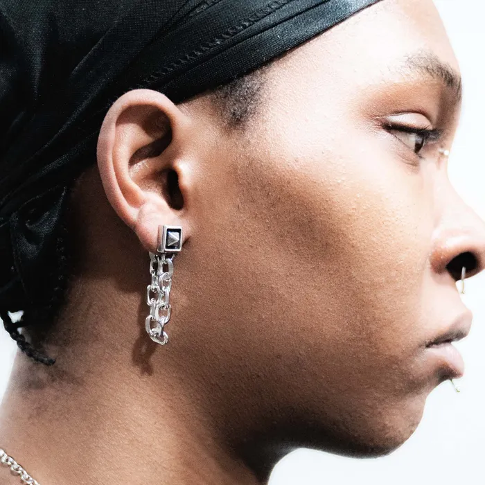 Personal Fears Studd Chain Earring Earrings