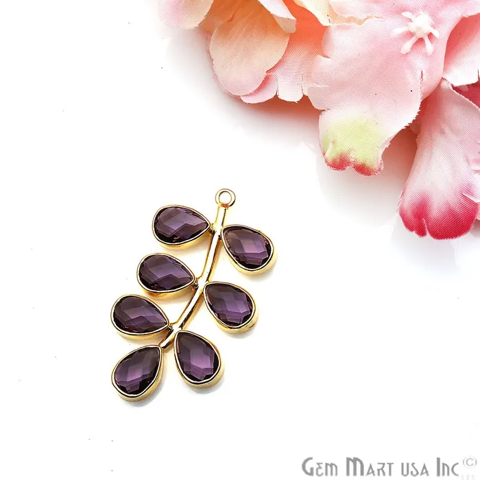 PreStyled Sets DIY Gemstone Gold Plated Dangle Chandelier Finding Connector 1PC GemMartUSA