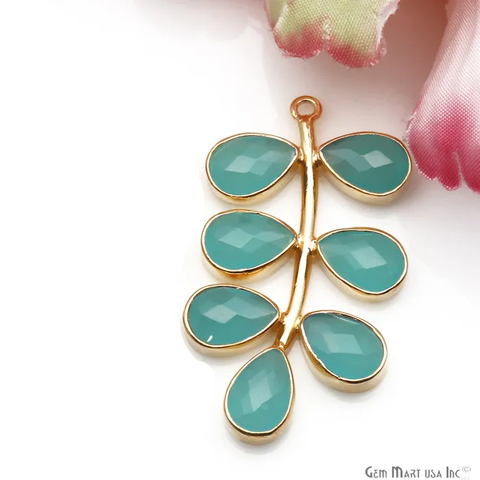 PreStyled Sets DIY Gemstone Gold Plated Dangle Chandelier Finding Connector 1PC GemMartUSA