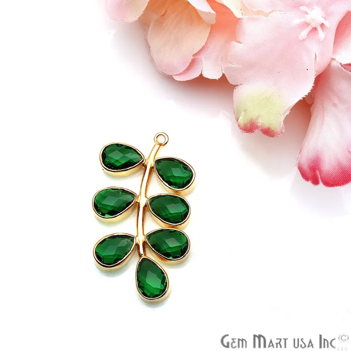 PreStyled Sets DIY Gemstone Gold Plated Dangle Chandelier Finding Connector 1PC GemMartUSA
