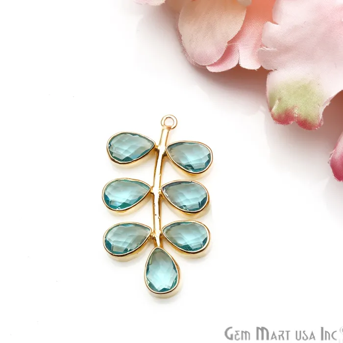 PreStyled Sets DIY Gemstone Gold Plated Dangle Chandelier Finding Connector 1PC GemMartUSA