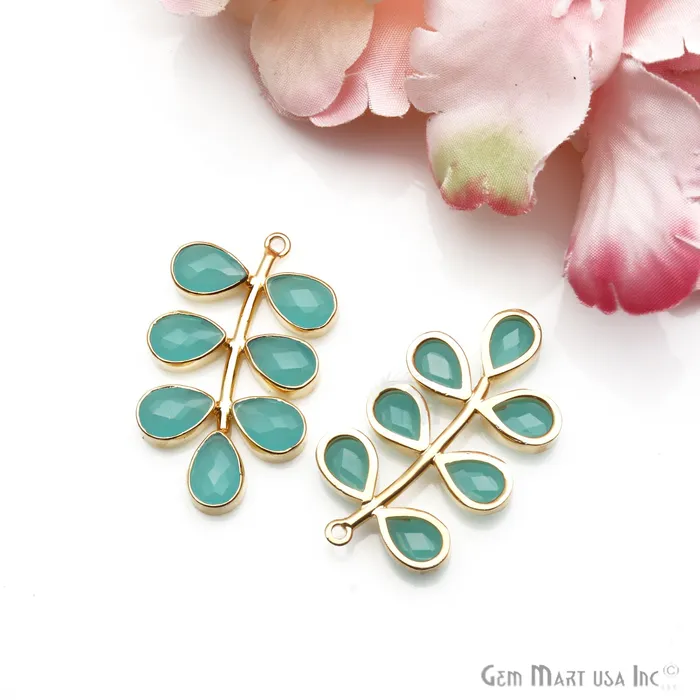 PreStyled Sets DIY Gemstone Gold Plated Dangle Chandelier Finding Connector 1PC GemMartUSA