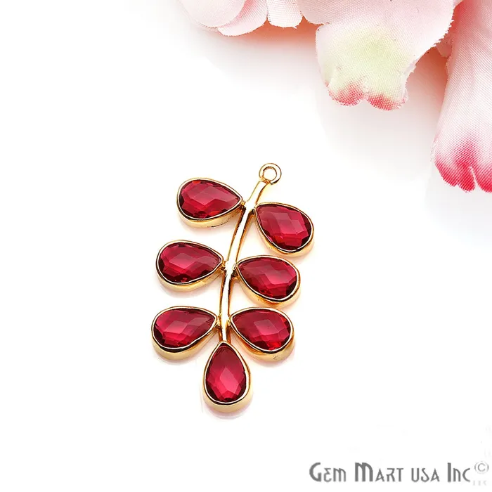 PreStyled Sets DIY Gemstone Gold Plated Dangle Chandelier Finding Connector 1PC GemMartUSA
