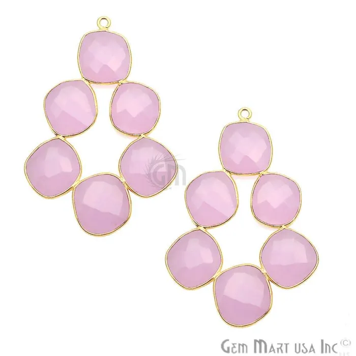 PreStyled Sets GemmartUSA DIY Gemstone 47x35mm Gold Bezel Component PreStyled Sets GemmartUSA DIY Gemstone 47x35mm Gold Bezel Component