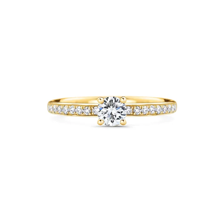 PreStyled Sets NOELIA yellow gold Ring