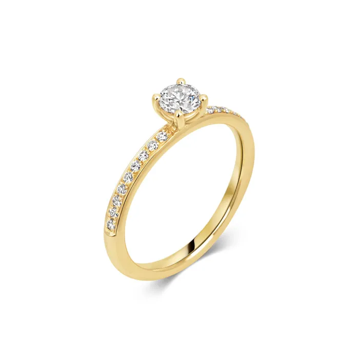 PreStyled Sets NOELIA yellow gold Ring