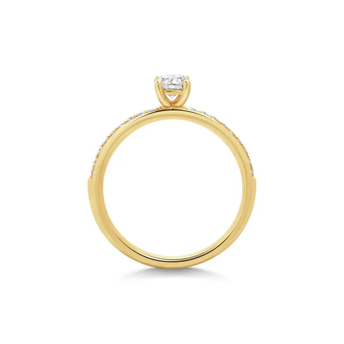 PreStyled Sets NOELIA yellow gold Ring