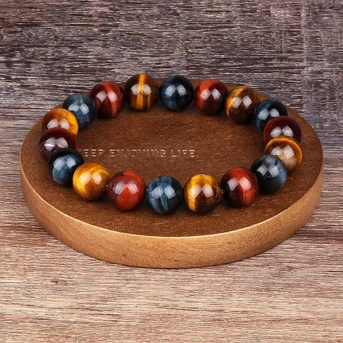 Red Tiger eyes Bracelet My Zen Temple Bracelets