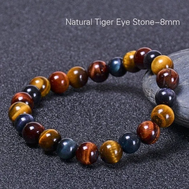 Red Tiger eyes Bracelet My Zen Temple Bracelets