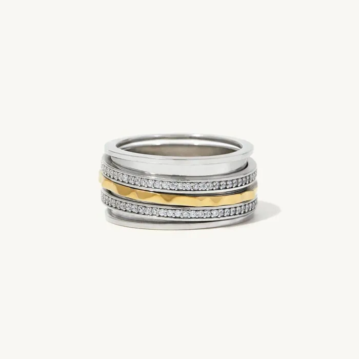 Rings Elonora Spinner Ring Ideaure Jewelry