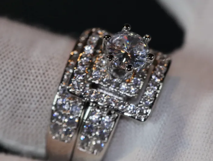 Rings Engagement Ring Womens Ring Wedding Ring Engagement Ring Set Lab Diamonds London