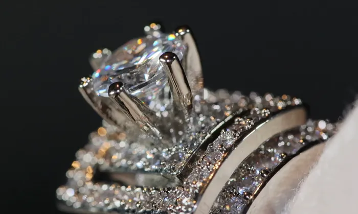 Rings Engagement Ring Womens Ring Wedding Ring Engagement Ring Set Lab Diamonds London