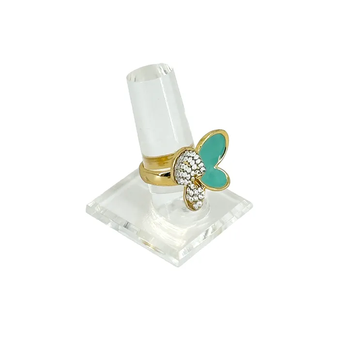 Rings JPIDisplay 1 34H Acrylic Clear Single Ring Display Rings JPIDisplay 1 34H Acrylic Clear Single Ring Display