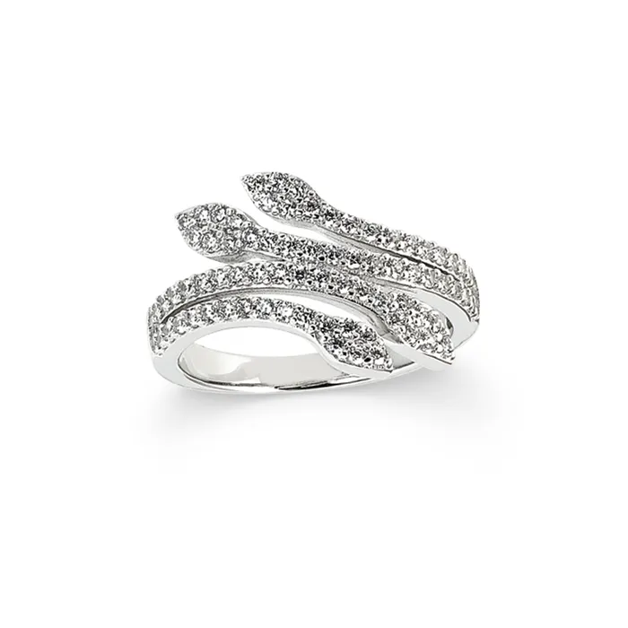 Rings Kelly Waters Kelly Waters Silver Wraparound Ring SI3411