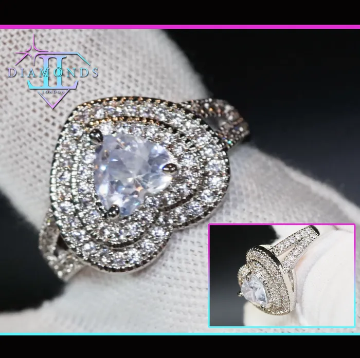 Rings Lab Diamonds London Silver heart ring diamond heart ring love ring heart shaped ring Rings Lab Diamonds London Silver heart ring diamond heart ring love ring heart shaped ring