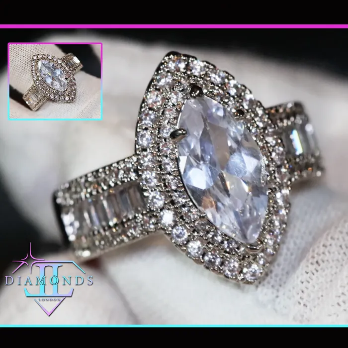 Rings Marquise Ring Promise Ring Marquise Diamond Engagement Ring Halo Wedding Ring Lab Diamonds London Rings Marquise Ring Promise Ring Marquise Diamond Engagement Ring Halo Wedding Ring Lab Diamonds London