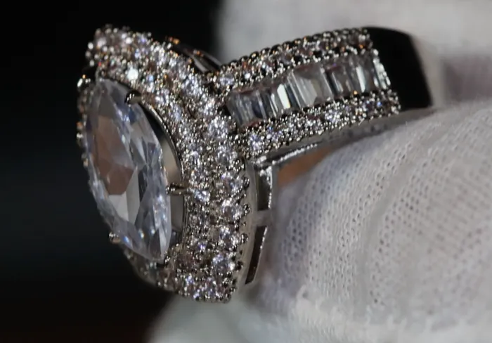 Rings Marquise Ring Promise Ring Marquise Diamond Engagement Ring Halo Wedding Ring Lab Diamonds London