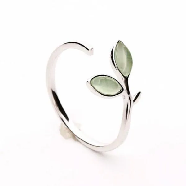 Rings My Zen Temple Green Opal Ring