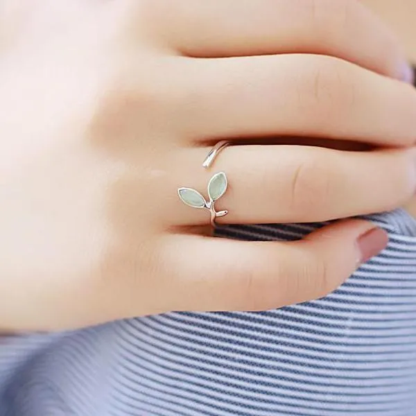 Rings My Zen Temple Green Opal Ring