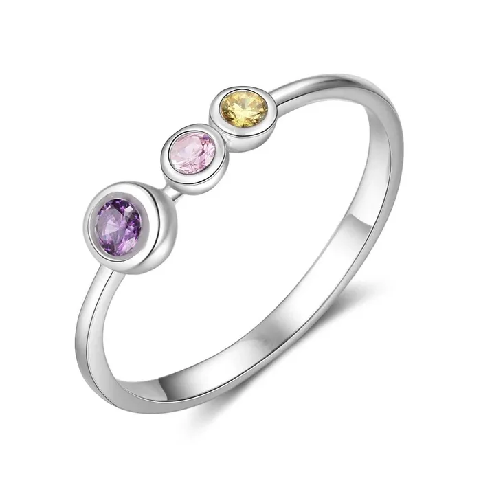 Rings Personalized Mothers Ring Three Custom Birthstones Customized Gifts for Mother Daughter or BFF customjewelryan Rings Personalized Mothers Ring Three Custom Birthstones Customized Gifts for Mother Daughter or BFF customjewelryan